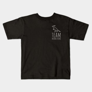 Team Herbivore Pocket Print Kids T-Shirt